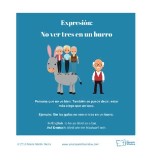 no-ver-tres-burro-expresiones-españolas-aprender-español-online