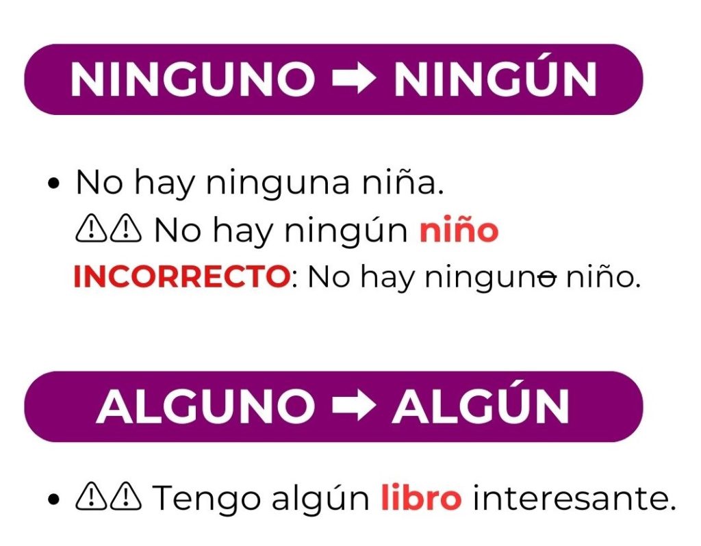 ¿Cuál es la diferencia entre algo, alguien, alguno, ninguno y nadie?